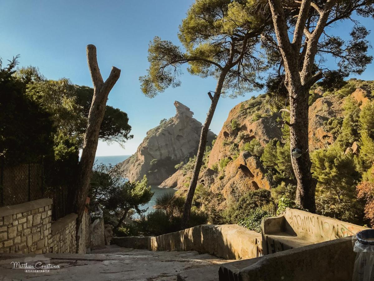 Apartmán Moutte Saint-Cyr-sur-Mer Exteriér fotografie